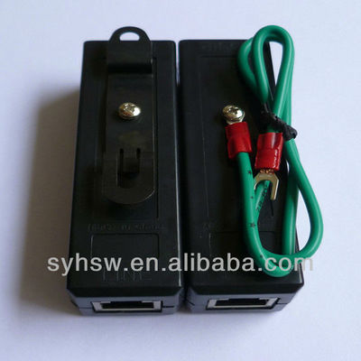 26*26*95mm RJ45 POE 1000 Overspanningsbeschermer voor bliksembescherming bij 48V lijnspanning