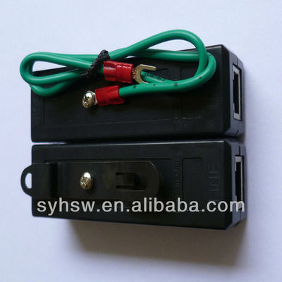 52 g SY3160 Rj45 Cat6 Ethernet/POE Surge Protector met 60 V lijnspanning